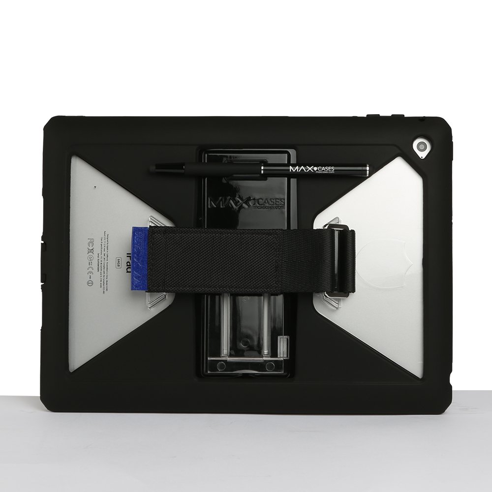 Max Cases Shield Xtreme Protective Case for iPad Air 2 - Shockproof & Slim Design - Black (AP-SX-IPA2-11-BLK) - Perfect for Work, Travel & Everyday Use
