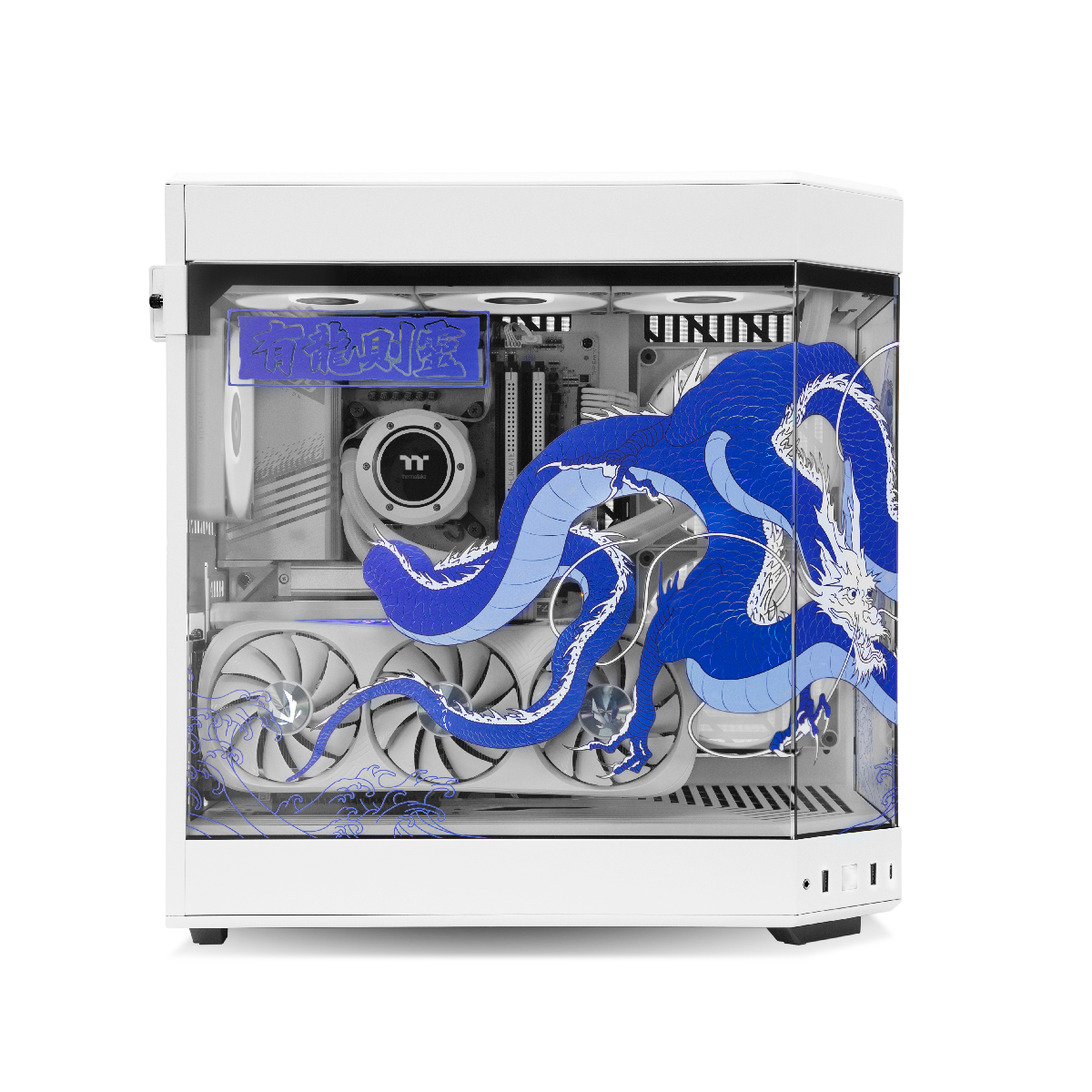 Azure Dragon RTX 4080 Super Gaming PC with Intel Core i7-14700K Processor - Ultimate 4K Gaming & VR Ready Desktop for Esports & Content Creation