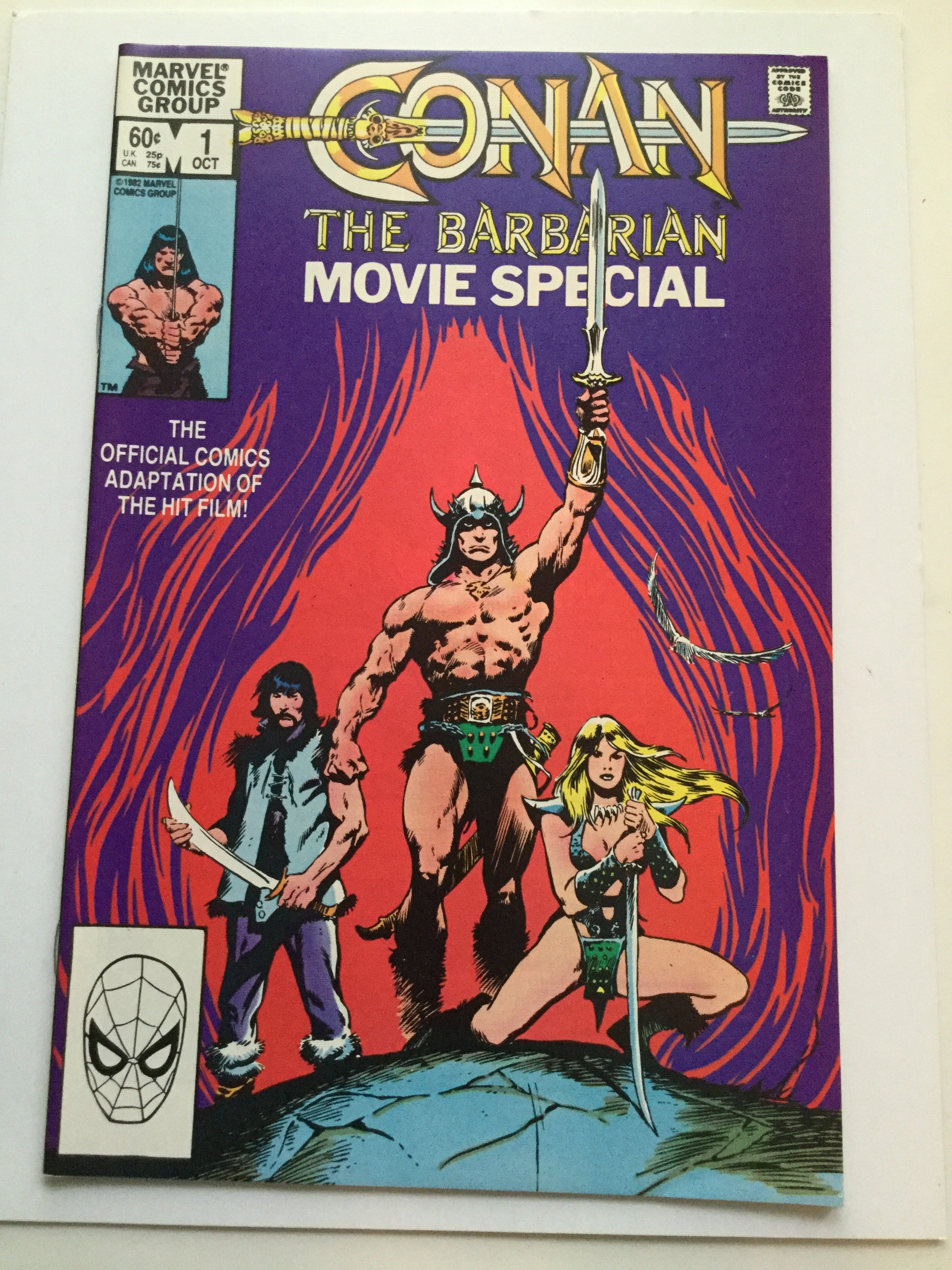 Conan the Barbarian Movie #1 Comic Book - Action-Packed Fantasy Adventure for Collectors & Fans