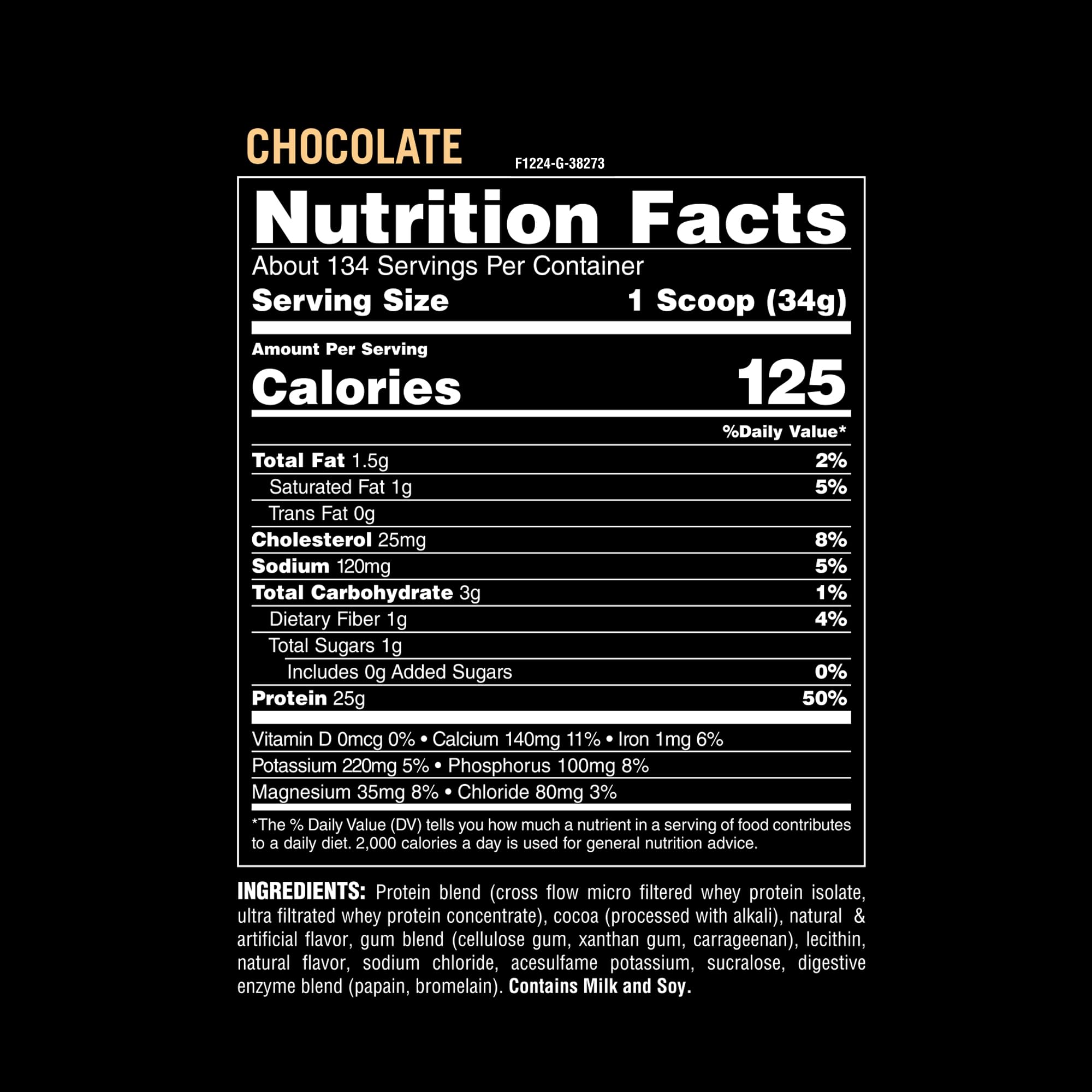Animal Whey Isolate Protein Powder - 25g Protein for Pre & Post Workout Muscle Building & Recovery with Digestive Enzymes - Low Sugar, Great Taste Chocolate Flavor (10 lbs) - Ideal for Gym, Bodybuilding & Fitness Enthusiasts