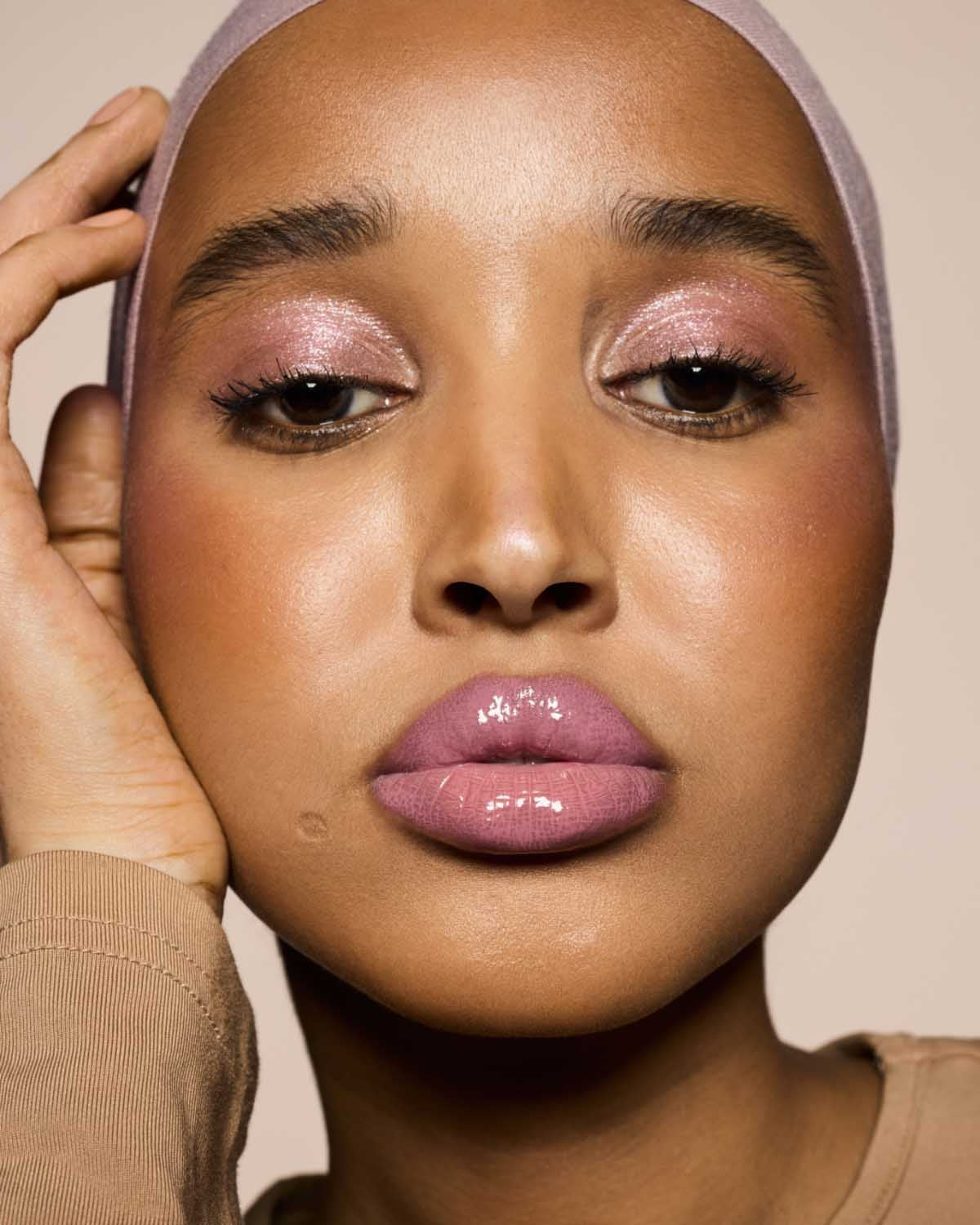 Gloss Bomb Cream Color Drip Lip Cream - Mauve Wives | Long-Lasting Hydrating Lipstick with High Shine | Perfect for Date Night, Parties & Everyday Wear