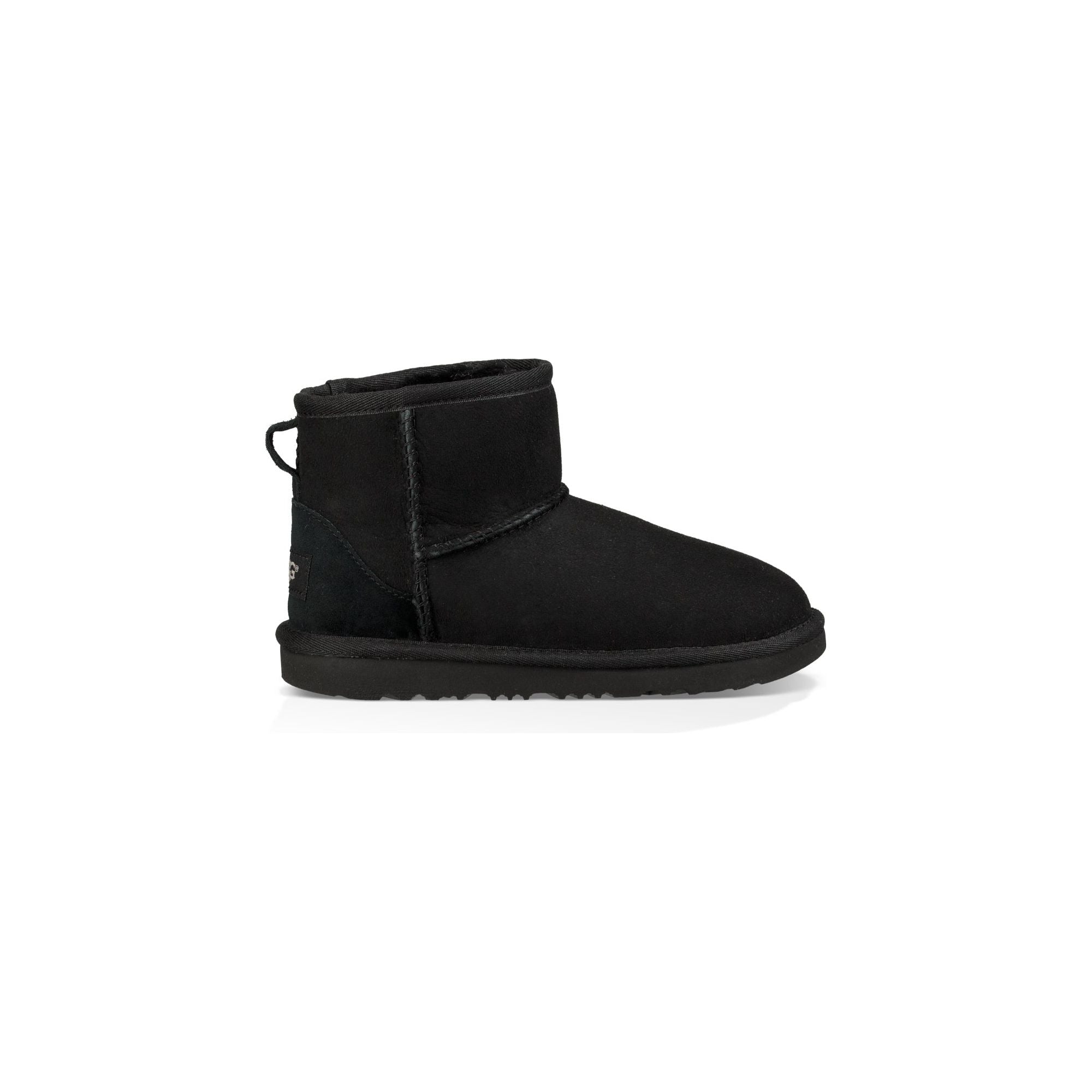 UGG Kid's Classic II Mini Boots - Black Winter Snow Boots for Girls & Boys | Warm & Cozy for Outdoor Play, School & Winter Activities