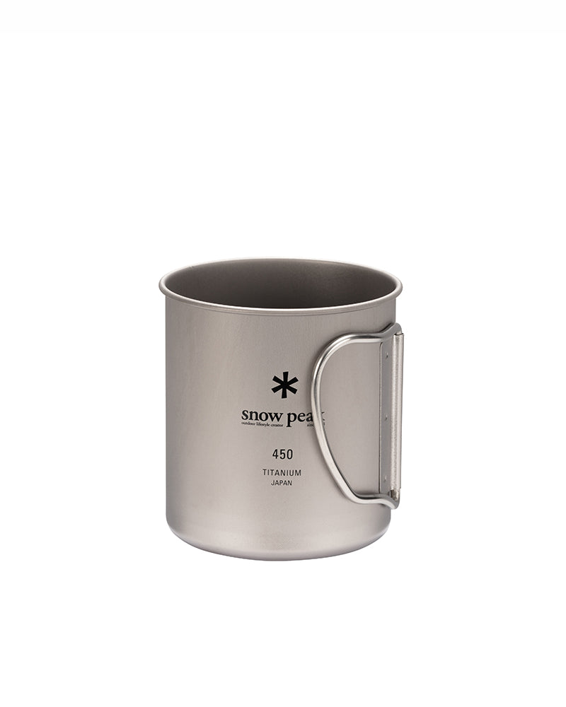 Titanium Single 450 Cup - Lightweight & Durable Camping Coffee Mug for Outdoor Adventures, Hiking & Travel