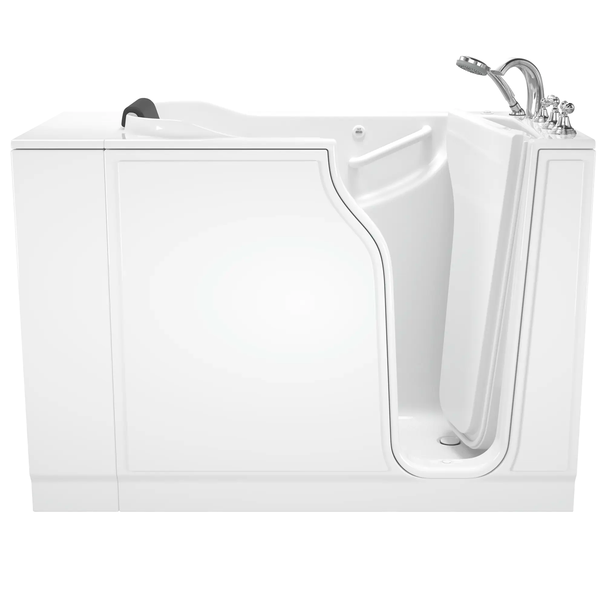 Premium 30 x 52 Inch Gelcoat Walk-in Bathtub with Air Spa System - Right Hand Drain & Faucet - Ideal for Elderly & Mobility Support, Therapeutic Soaking at Home