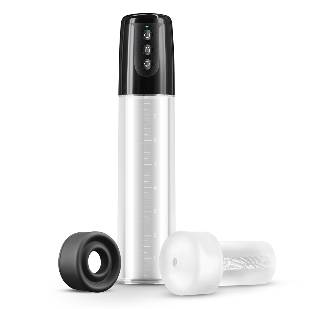 Enlarge Atlas 3 Mode Penis Pump & Masturbator for Men - Powerful Vacuum Therapy for Enhanced Performance & Pleasure - Perfect for Solo Play & Couples Intimacy