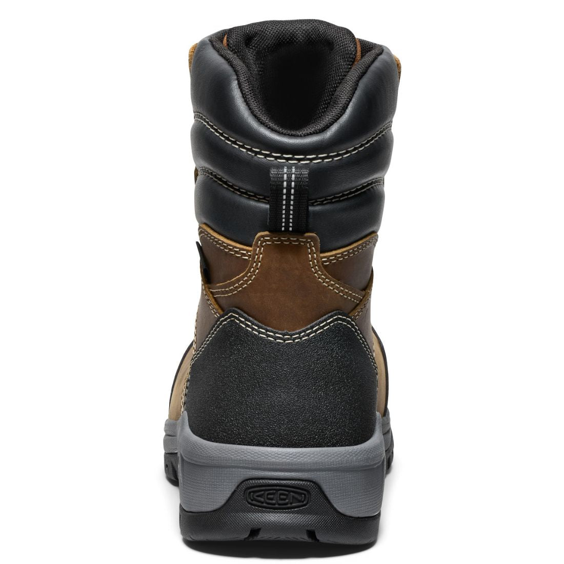**Keen Evanston Women's Size 8 Waterproof Composite Toe Work Boots - Brown (1029671) - Durable & Comfortable for Construction, Hiking & Outdoor Work**