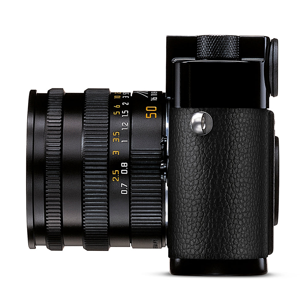 Leica MP Black 0.72 Rangefinder Camera - Professional 35mm Film Camera for Street & Travel Photography