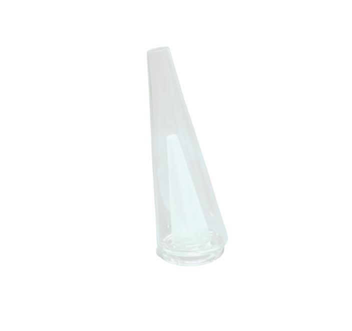 Mingvape Luxo Replacement Glass Bubbler for Erig Electric Dab Rig | Durable Quartz Banger & Water Pipe Accessories | Perfect for Concentrates, Wax, and Oil Vaporizing at Home or On-the-Go