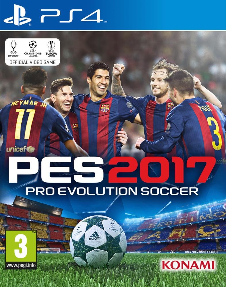 PES 2017 Pro Evolution Soccer Game for PlayStation 4 - France Edition | Authentic Football Simulation for PS4 Gamers & Soccer Fans