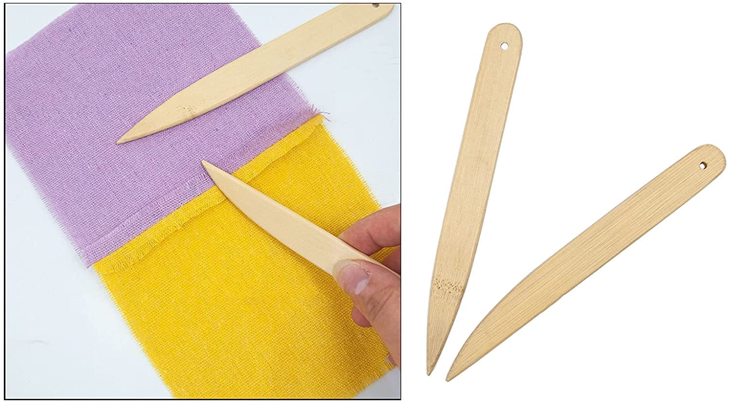 2pcs Portable Turner Seam Creaser - Professional Sewing Tool for DIY Projects, Fabric Creasing & Pressing - Perfect for Quilting, Dressmaking & Crafting