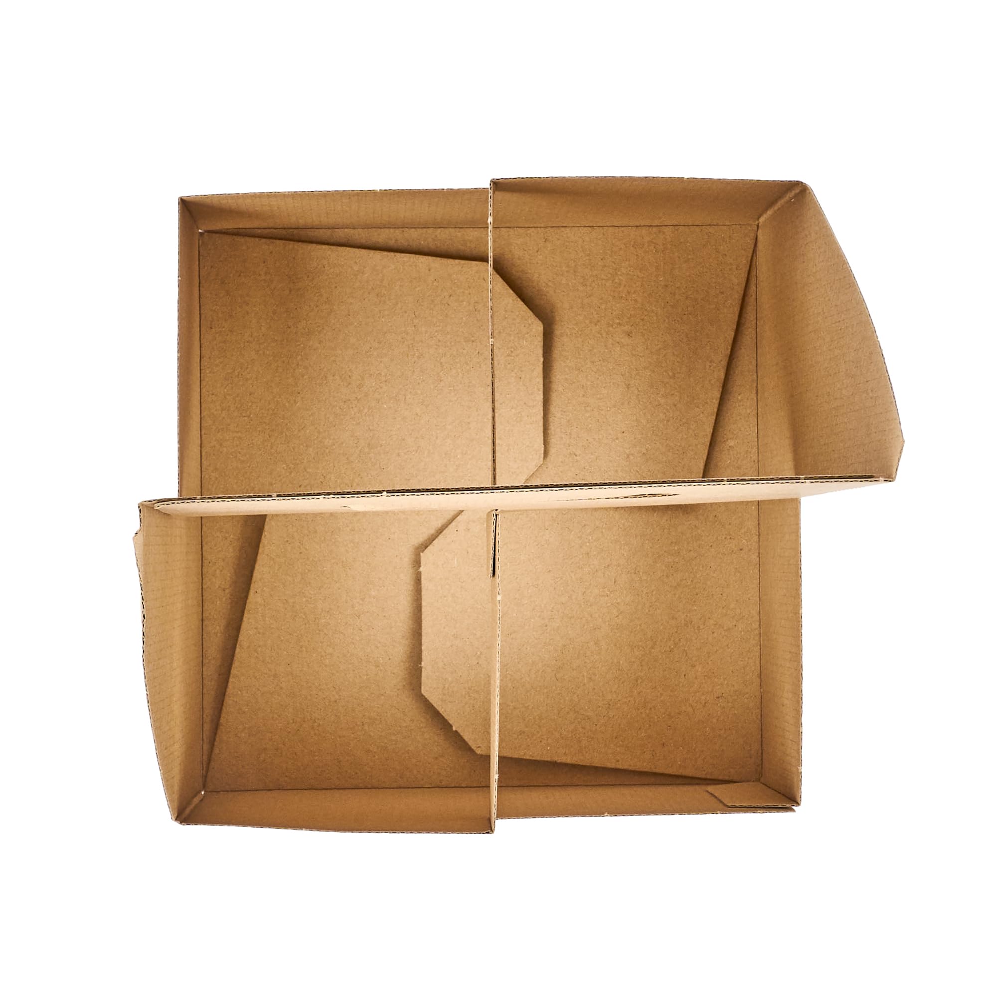 Restaurantware Altalena 100-Pack Disposable Drink Carriers with Handles - Kraft Paper Cup Holders for 4 Beverages | Perfect for Coffee, Smoothie & Bubble Tea Delivery, Takeout & Food Truck Use