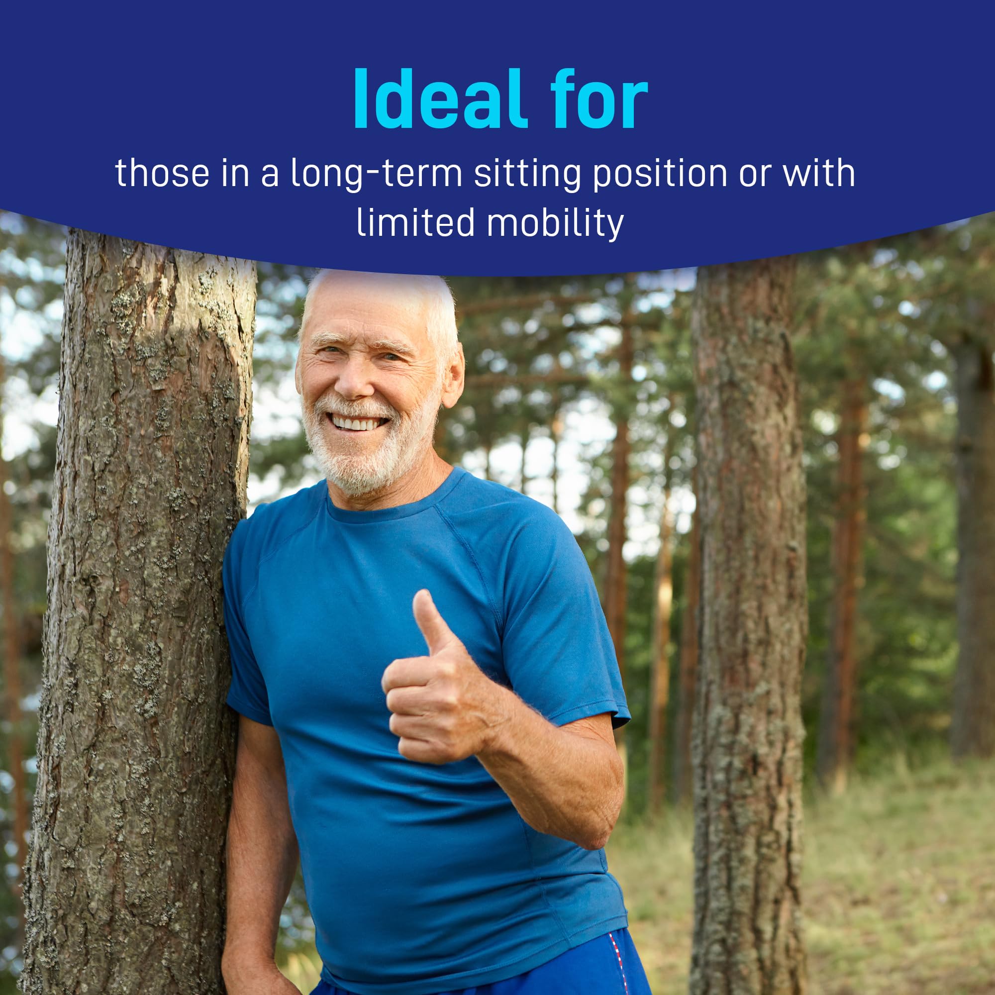 Afex Male Incontinence Management System with Low-Profile Receptacle - Ideal for Long-Term Sitting & Small Waist - Perfect for Office Workers, Truck Drivers, and Travelers