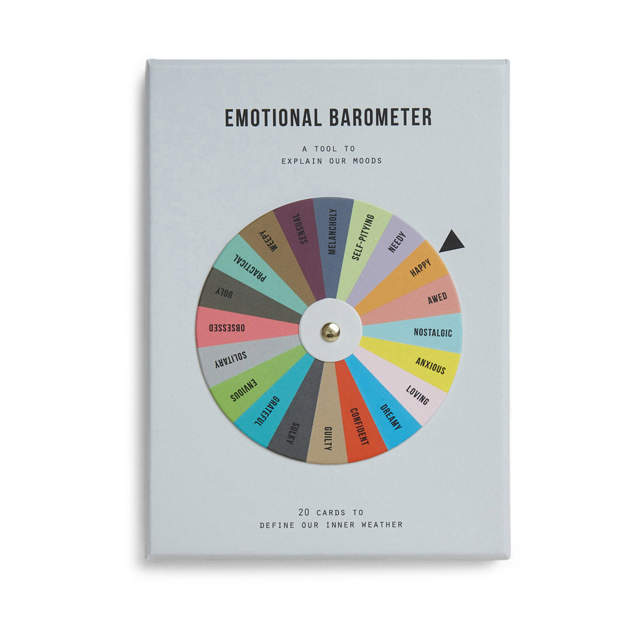 Emotional Barometer - Mood Tracking Device for Mental Health & Self-Care | Perfect for Therapy, Mindfulness Practice & Daily Emotional Awareness