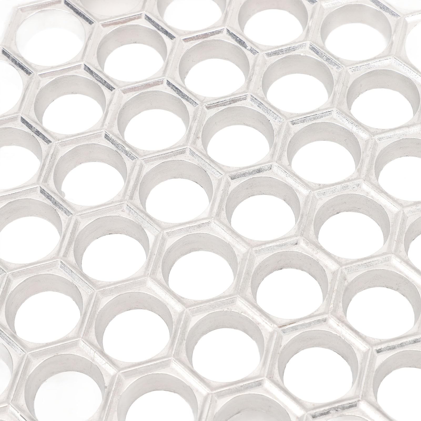 Premium Aluminum Alloy Russian Pelmeni Maker - 61-Hole Dumpling Press for Pelmeni, Ravioli & Pierogi - Commercial-Grade Kitchen Tool for Restaurants & Home Use - High-Strength Easy-to-Clean Design with Precision Holes - Perfect for Traditional Eastern European Cooking & Meal Prep