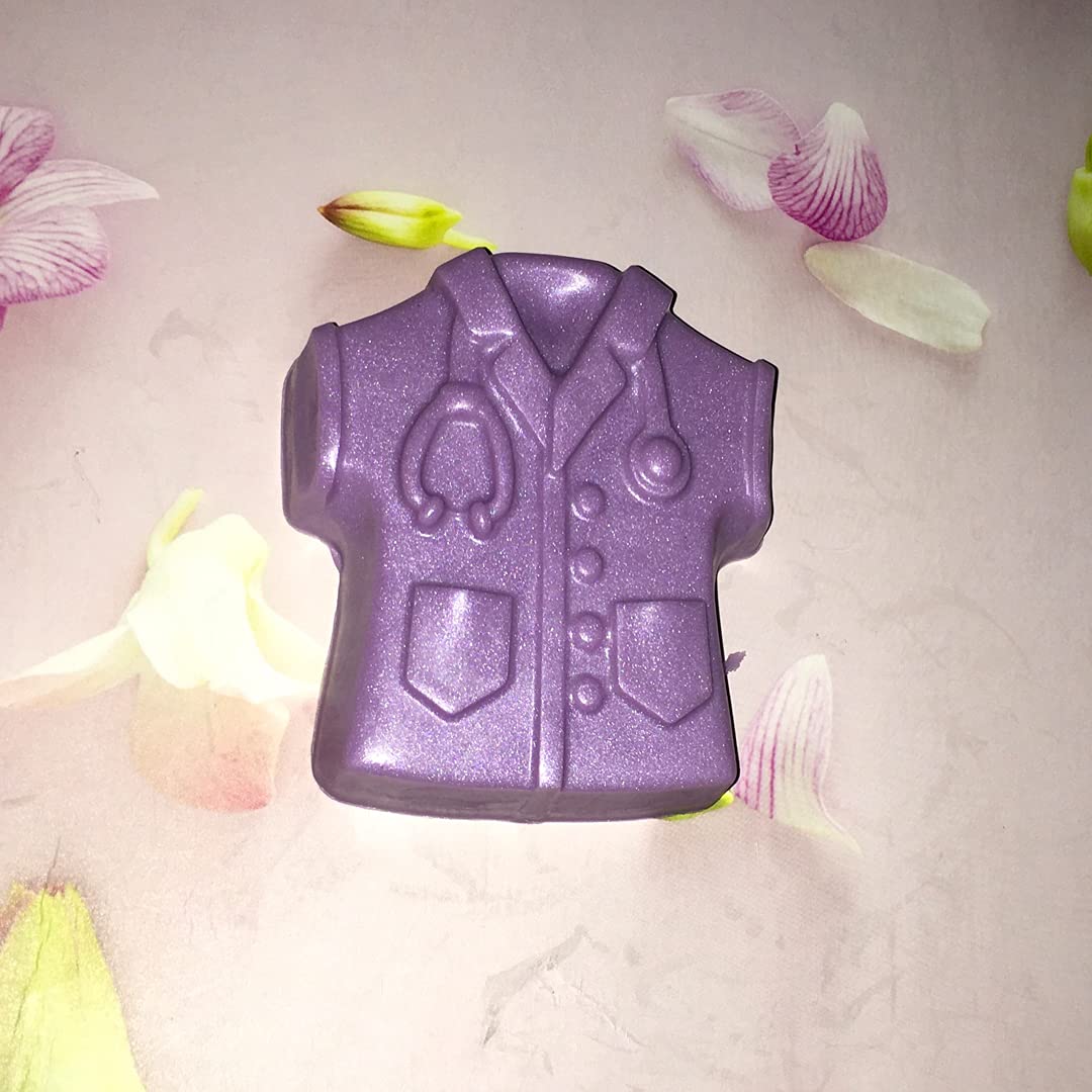 Handmade Natural Love and Lather Doctor's Coat Soap - Paraben & SLS Free, Perfect for Kids, Birthday Gifts & Return Gifts - Ideal for Medical Theme Parties, Baby Showers & Holiday Presents