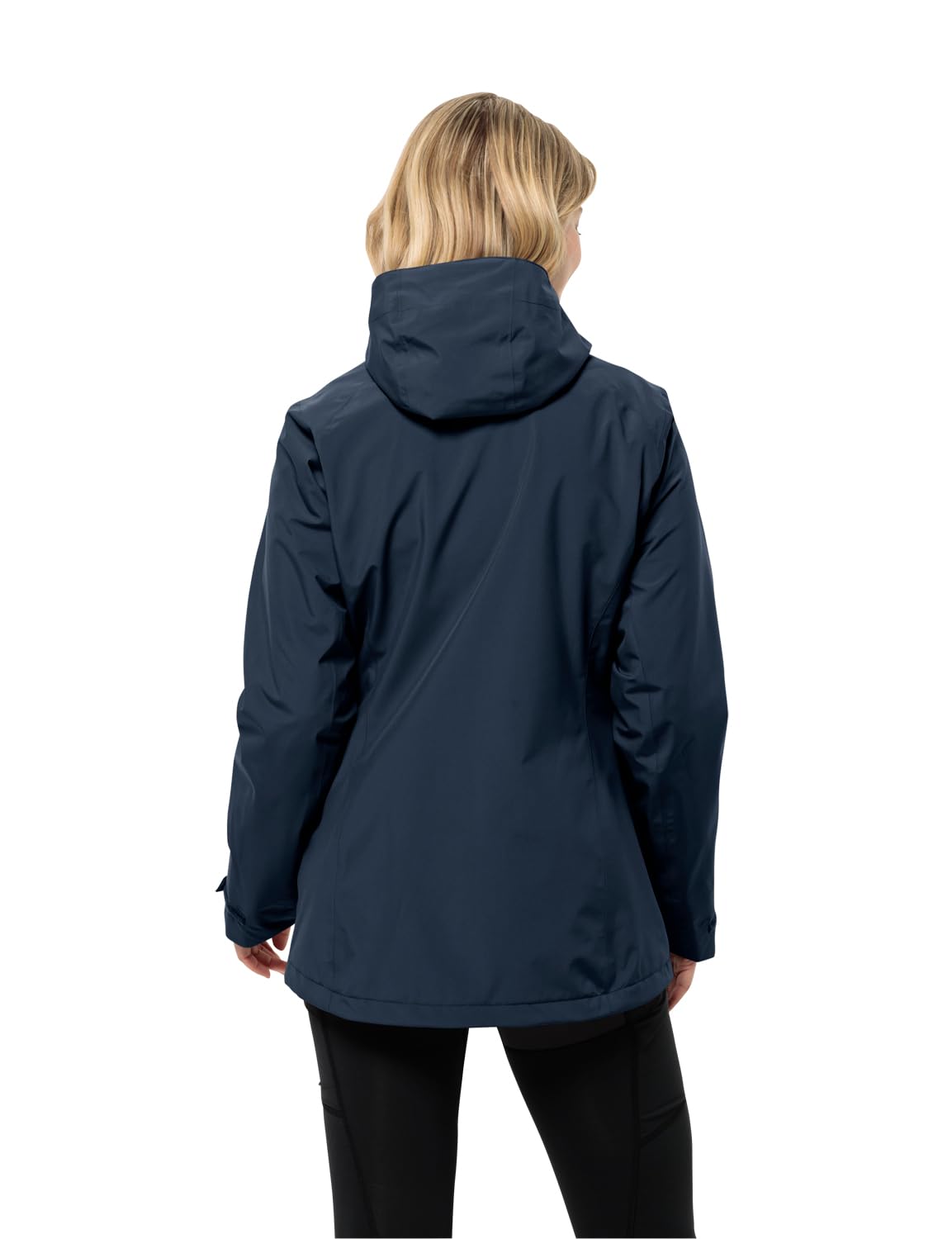 Jack Wolfskin Women's Waterproof Hiking Jacket - Lightweight Windproof Outdoor Coat for Trekking & Camping | Perfect for Mountain Adventures & Winter Travel