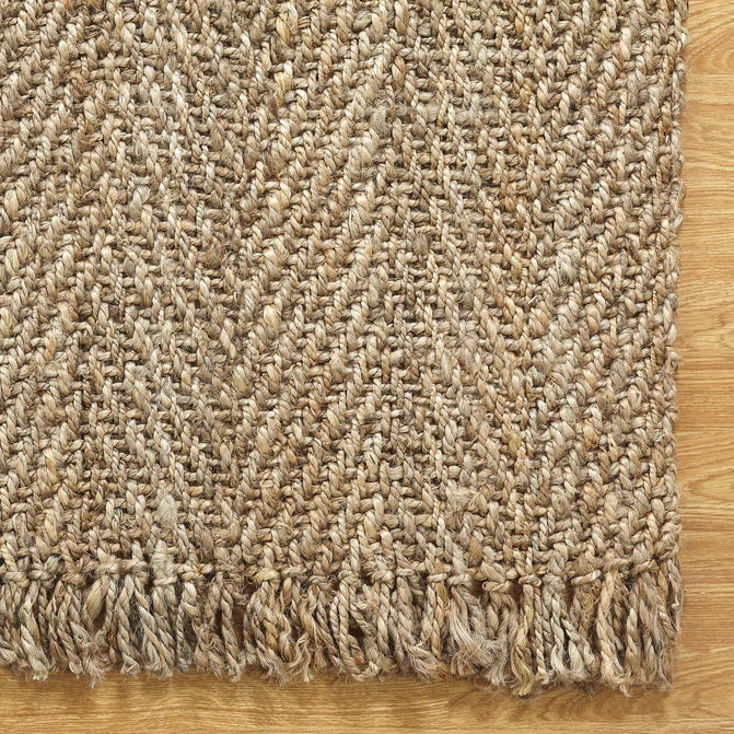Natural Braided Jute Fringe Indoor Area Rug - Boho Chic Home Decor for Living Room, Bedroom & Nursery | Soft & Durable Floor Mat for Cozy Spaces