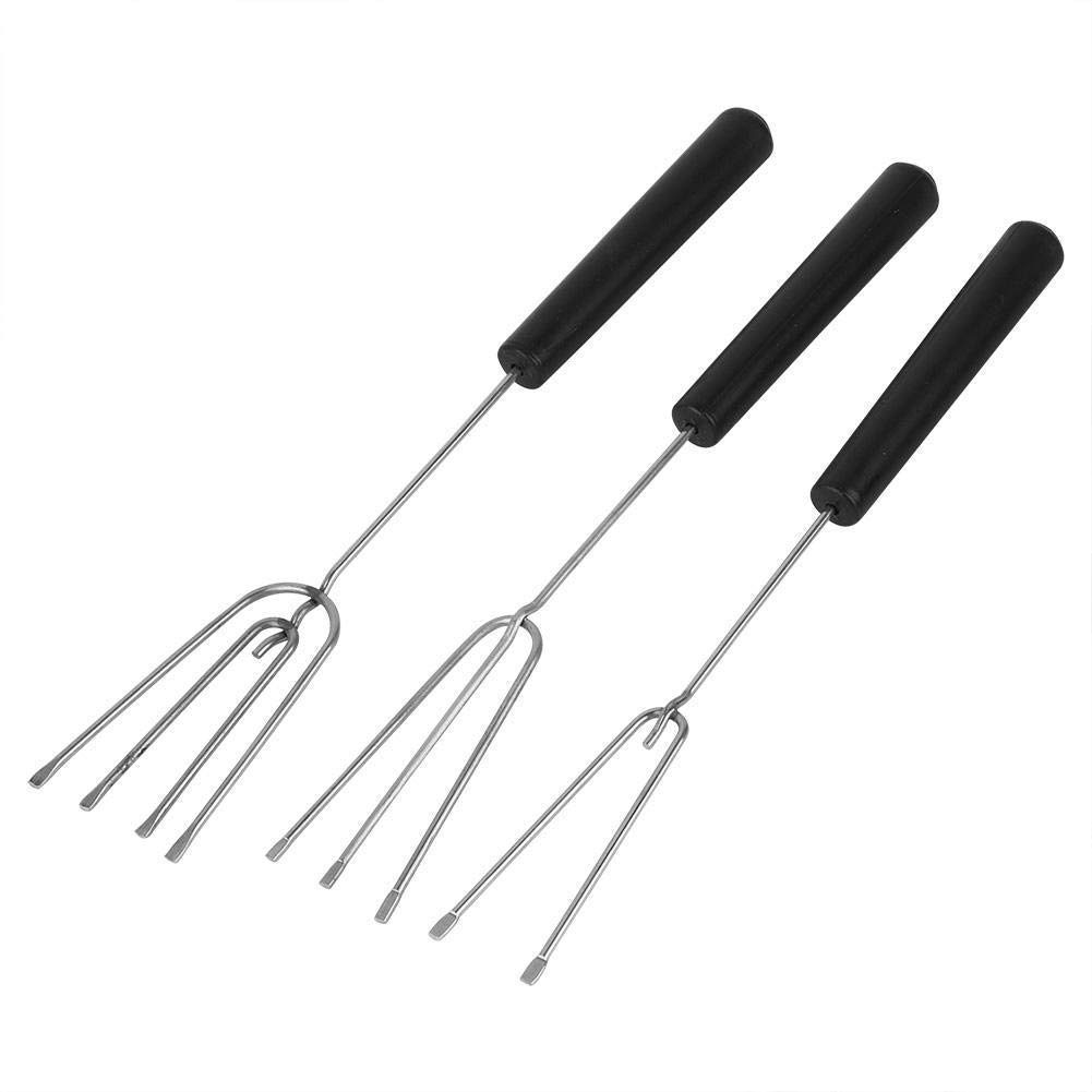 10Pcs Stainless Steel Chocolate Dipping Forks - Professional Baking Tools for DIY Desserts, Candy Making & Cake Decorating - Perfect for Parties, Weddings & Home Baking
