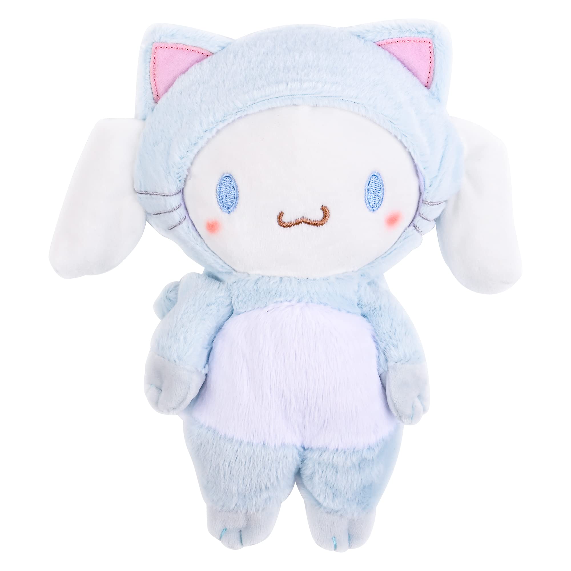 Cinnamoroll Plush Toy - Cute Soft Stuffed Animal with My Melody & Little Twin Stars Cat Design | Kawaii Sanrio Collectible for Girls & Kids | Perfect for Bedroom Decor, Birthday Gifts & Anime Fans