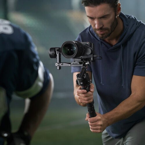 DJI RS 4 Pro 3-Axis Gimbal Stabilizer for Mirrorless Cameras - Professional Handheld Stabilization for DSLR, Video Shooting, Vlogging & Content Creation