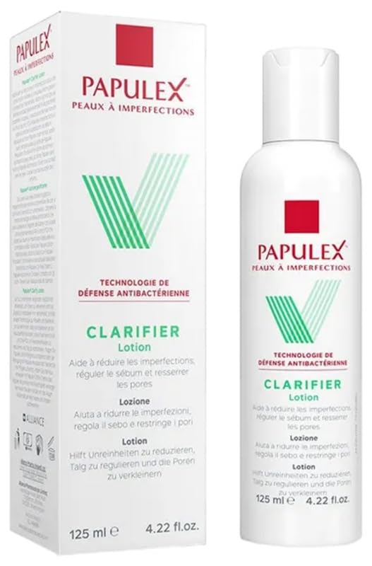 Clarifying Lotion 125ml for Acne-Prone Skin - Gentle Exfoliating & Pore Minimizing Face Toner | Ideal for Daily Skincare Routine & Post-Cleansing Use
