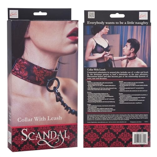Stylish Scandal Collar with Adjustable Leash for Dogs - Perfect for Training, Walking & Fashionable Pet Accessories