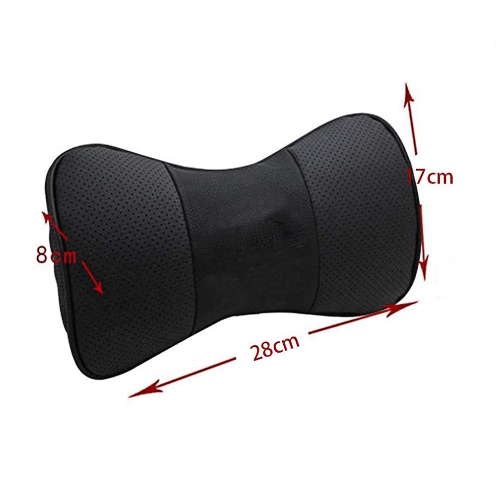 ZIMAwd Car Neck Pillow - Ergonomic Memory Foam Headrest Cushion for BMW, Audi, Mazda & More | Comfortable Support for Long Drives, Road Trips & Commuting
