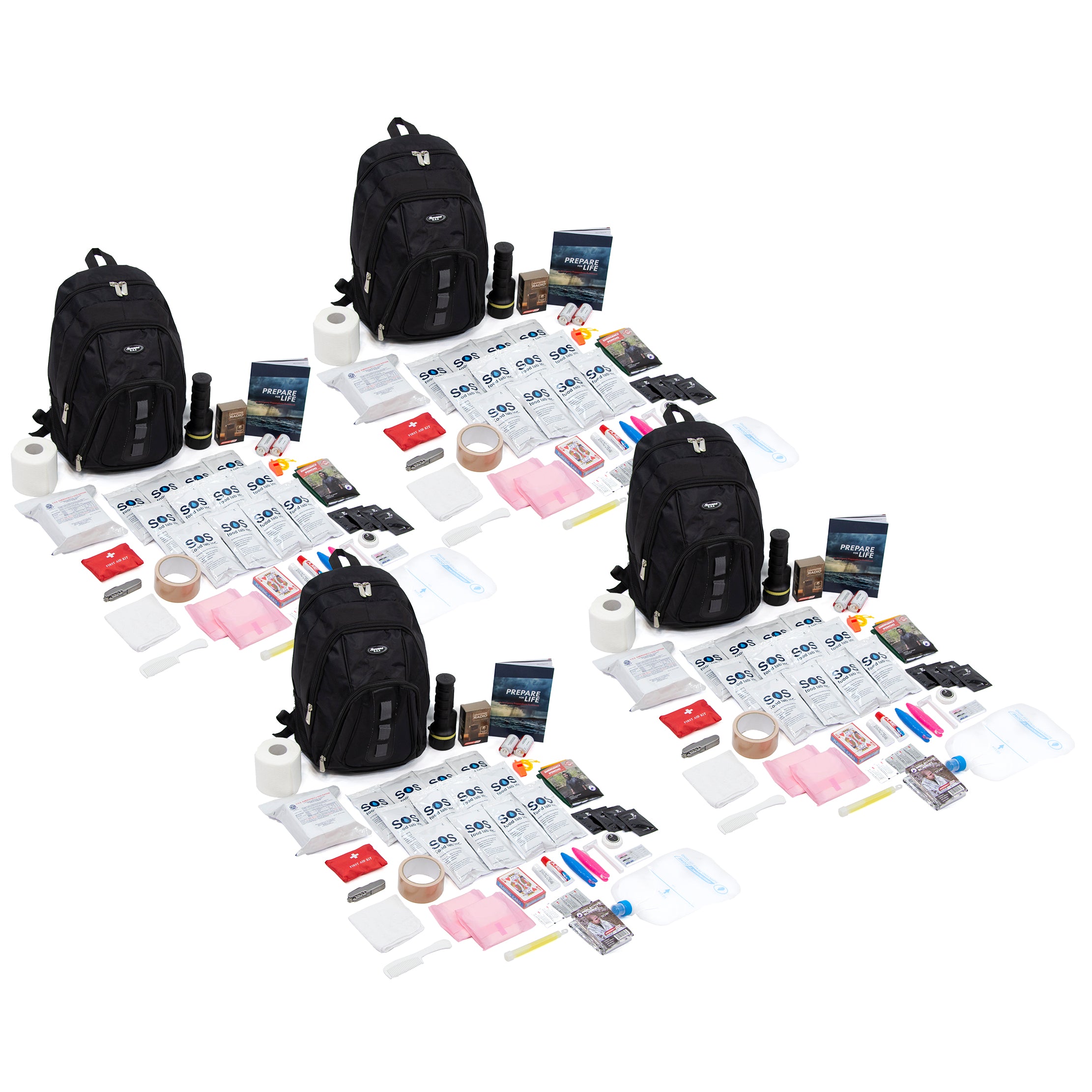 Solo Series Lite 1 Person Survival Kit - Emergency Preparedness, Camping & Outdoor Adventures Gear for Hiking, Backpacking & Wilderness Survival