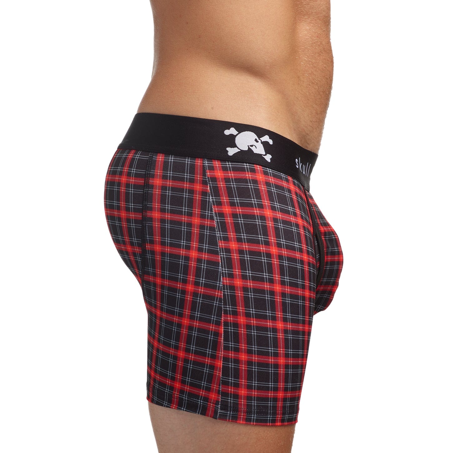 Men's Tartan Plaid Boxer Briefs - Soft Cotton Underwear for Comfort & Style - Perfect for Everyday Wear & Lounge