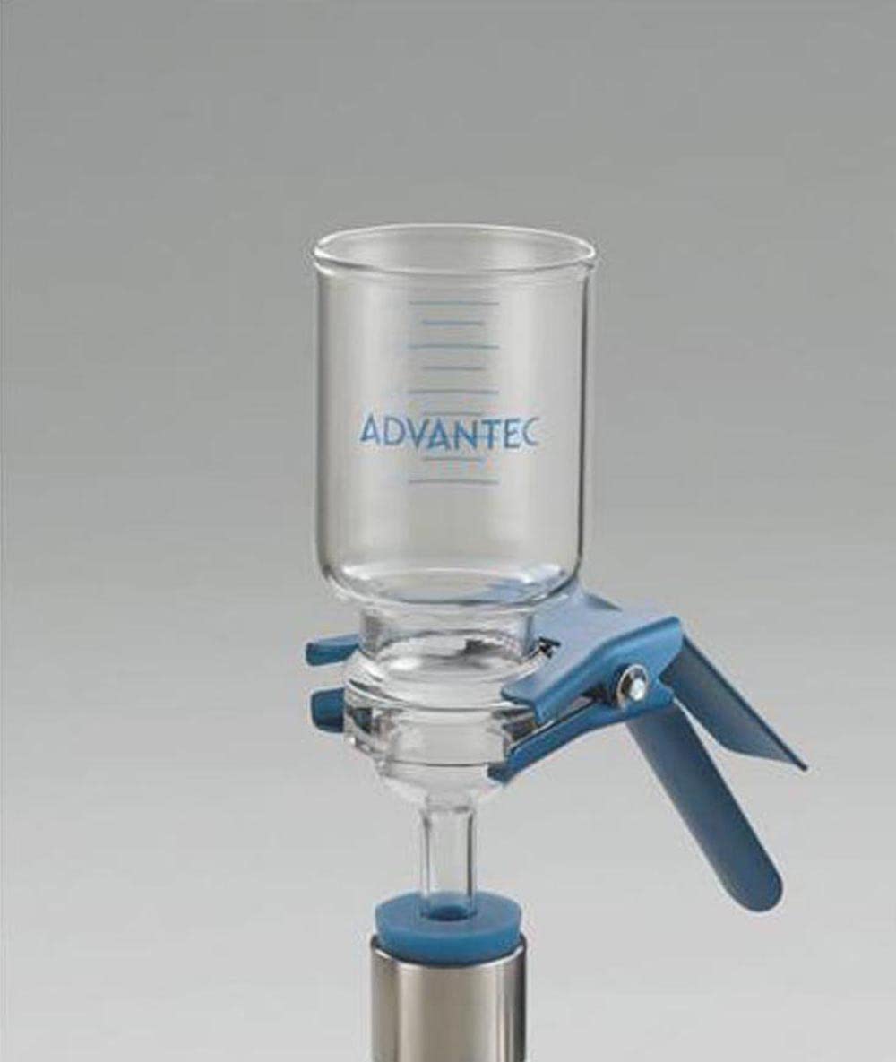 47mm Vacuum Filtration System - 1000mL Capacity Microfiltration Support Holder for Laboratory & Industrial Use | Ideal for Sample Preparation, Water Testing & Chemical Analysis