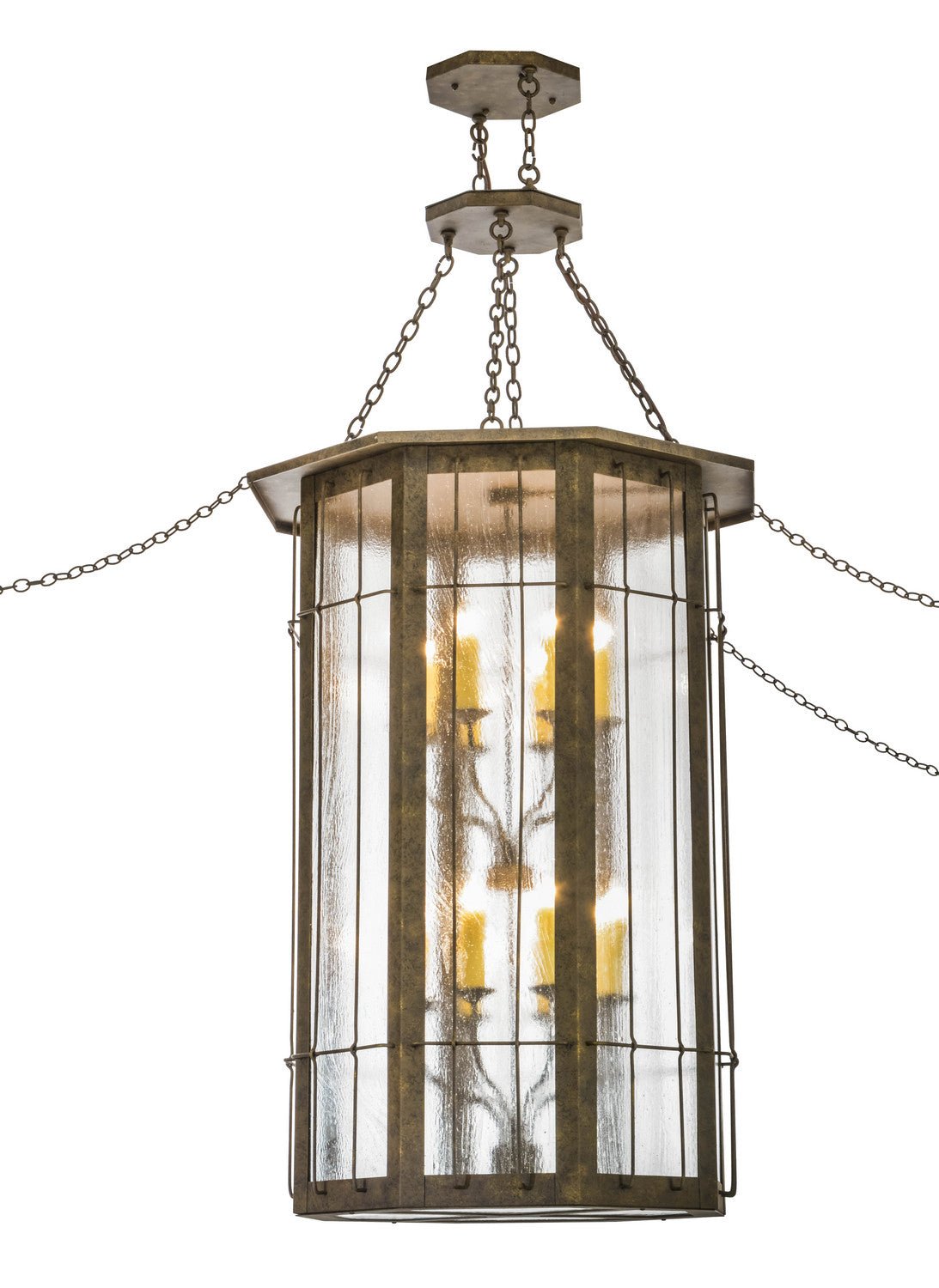 16-Light Modern Chandelier Pendant Lighting Fixture for Dining Room, Kitchen Island & Living Room - Elegant Glass & Metal Ceiling Light for Home Decor