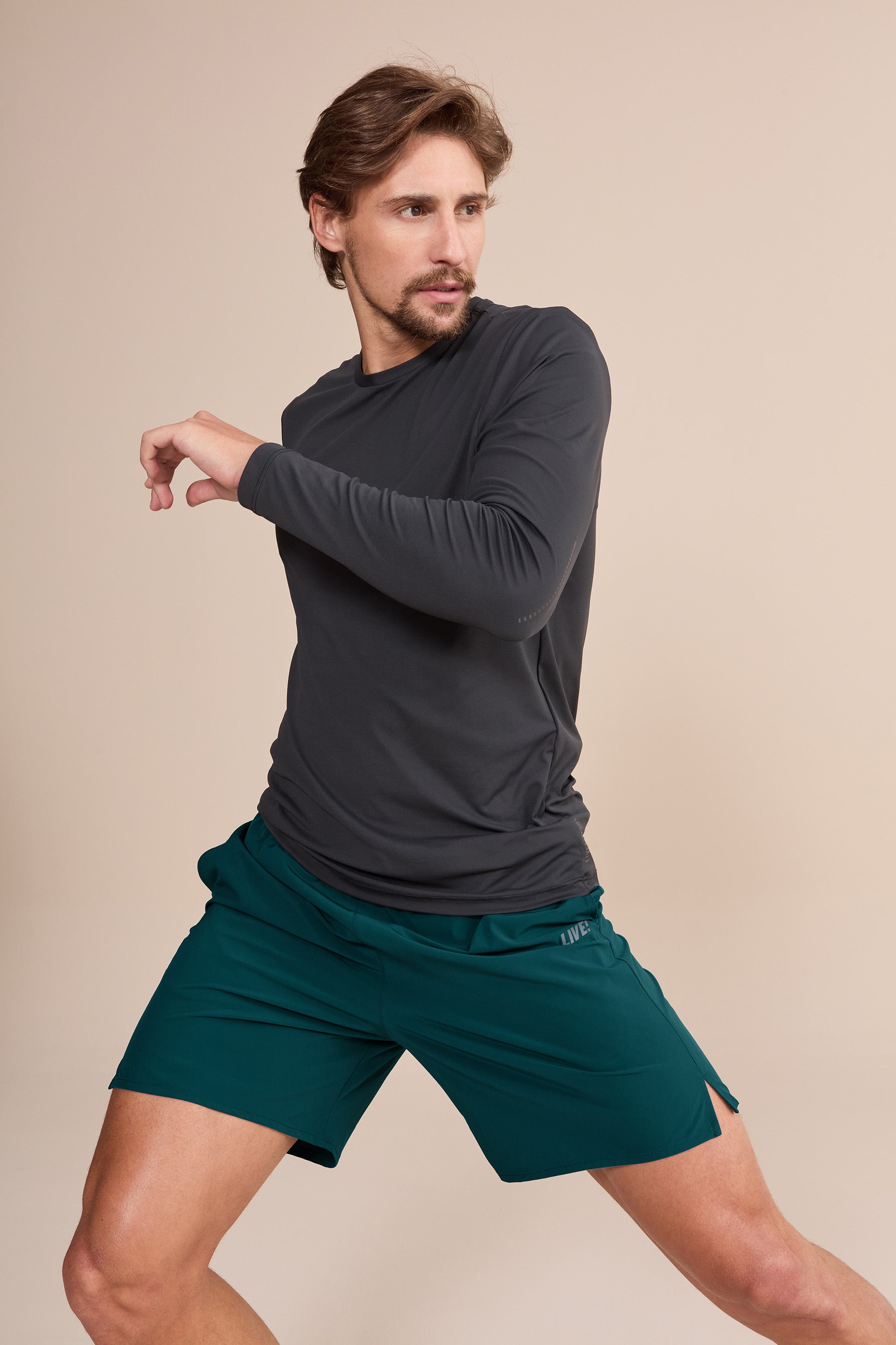 7'' Side Men's Training Shorts - Lightweight & Breathable Workout Shorts for Running, Gym & Sports