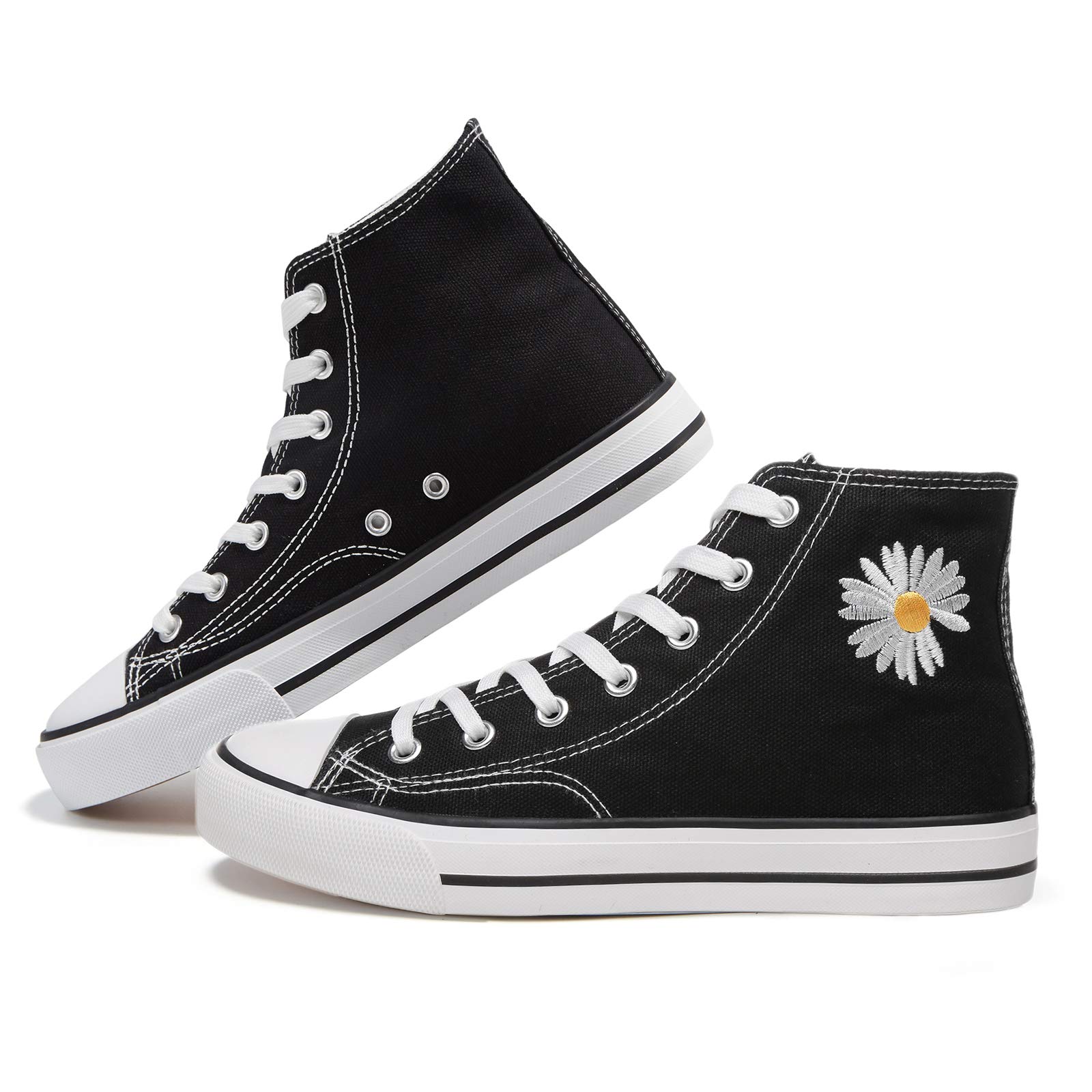 Women's Canvas Sneakers & Loafers - Comfortable Washed Canvas Shoes for Women & Girls | Casual Walking, Work, School & Everyday Wear