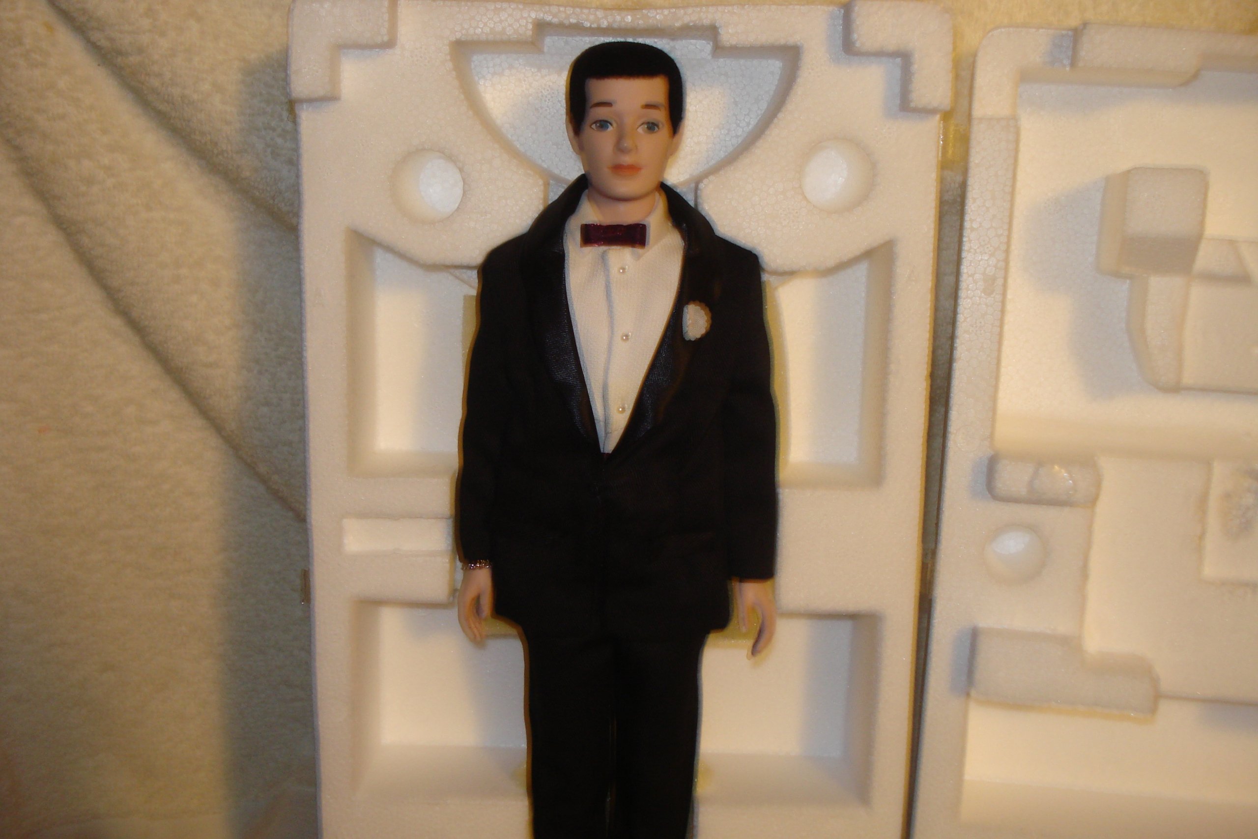 Barbie 30th Anniversary Porcelain Ken Doll - Collector's Edition for Display & Gifts - Perfect for Barbie Fans, Anniversary Celebrations & Home Decor