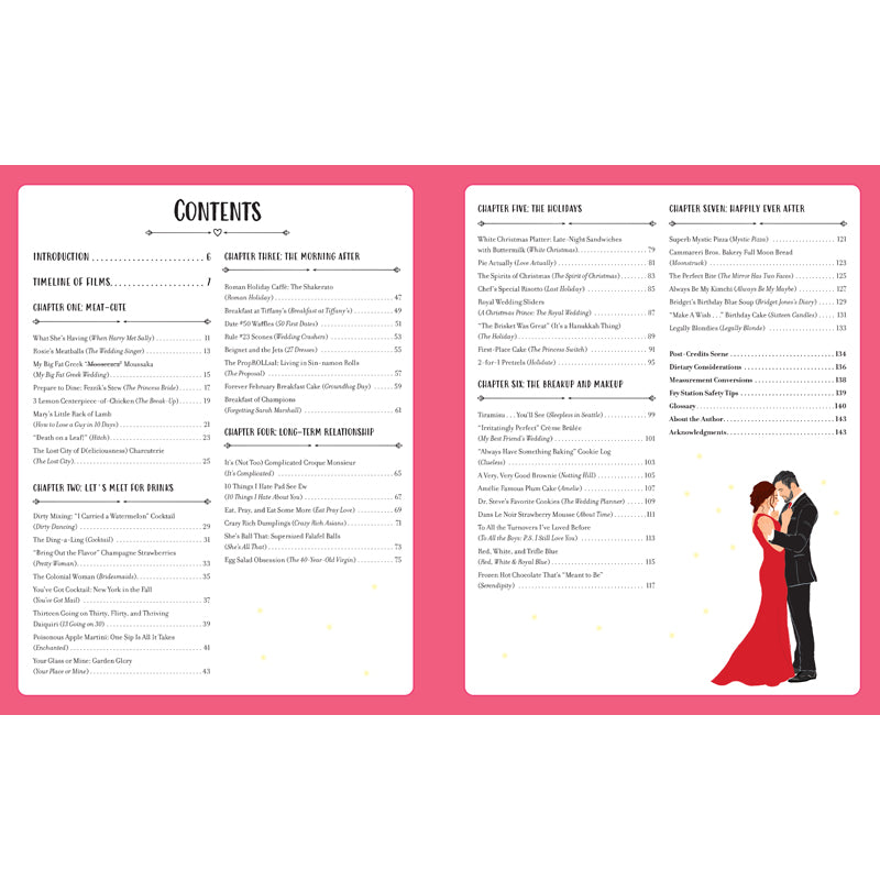 The Rom Com Cookbook: 50+ Easy & Romantic Recipes for Date Nights, Movie Nights & Couples Cooking - Perfect for Valentine's Day, Anniversaries & Special Occasions