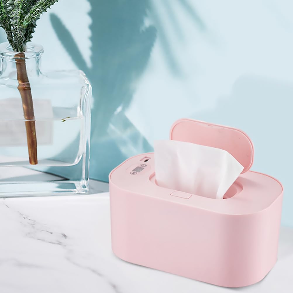 Portable Cordless Wipes Warmer - Battery Operated Wet Tissue Heater & Dispenser for Adults | Travel, Baby Care, Home & Office Use