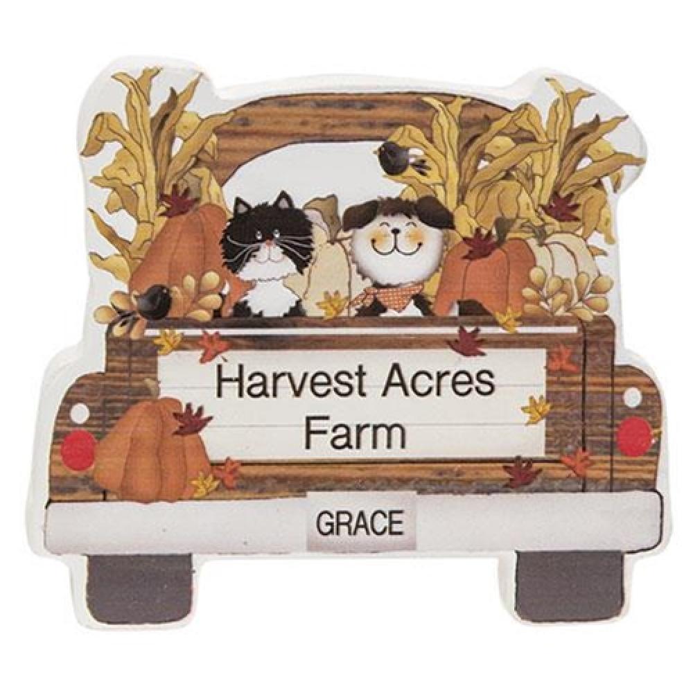 Harvest Acres Farm Chunky Pet Truck Sitter - Non-Slip Car Seat Protector for Dogs & Cats - Perfect for Travel, Road Trips & Vet Visits