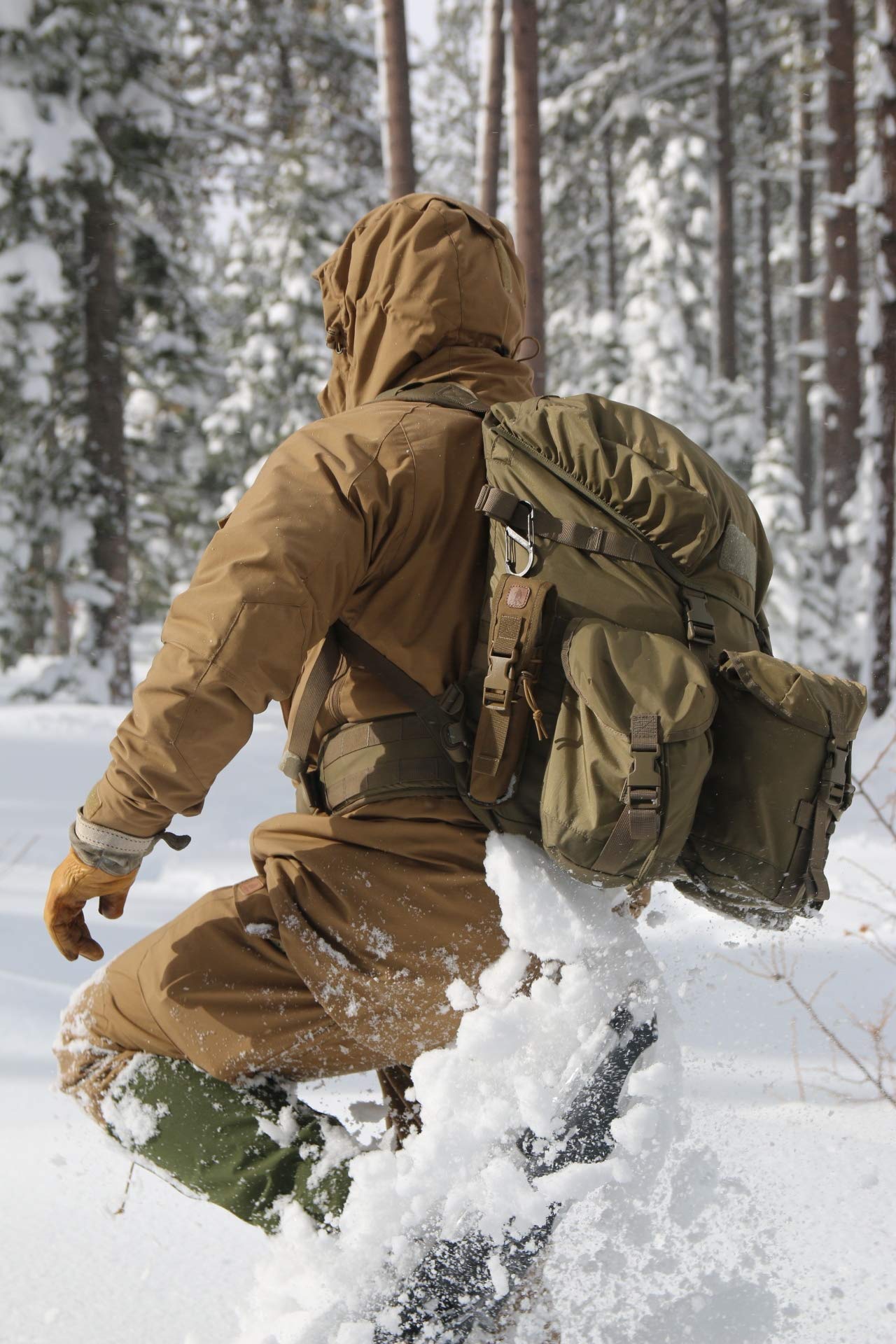 Helikon-Tex Matilda Bushcraft Backpack - Durable Outdoor Hiking Pack for Camping & Survival Gear (Black) | Perfect for Wilderness Adventures & Tactical Use