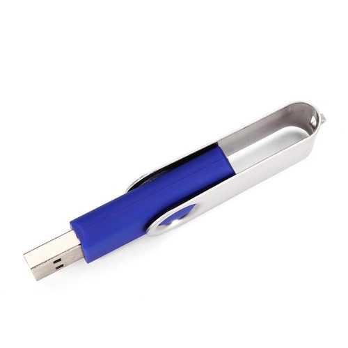5-Pack 1GB Mini USB 2.0 Flash Drives - Foldable Blue Thumb Drives for Data Storage, File Transfer - Perfect for School, Office, Travel & Backup