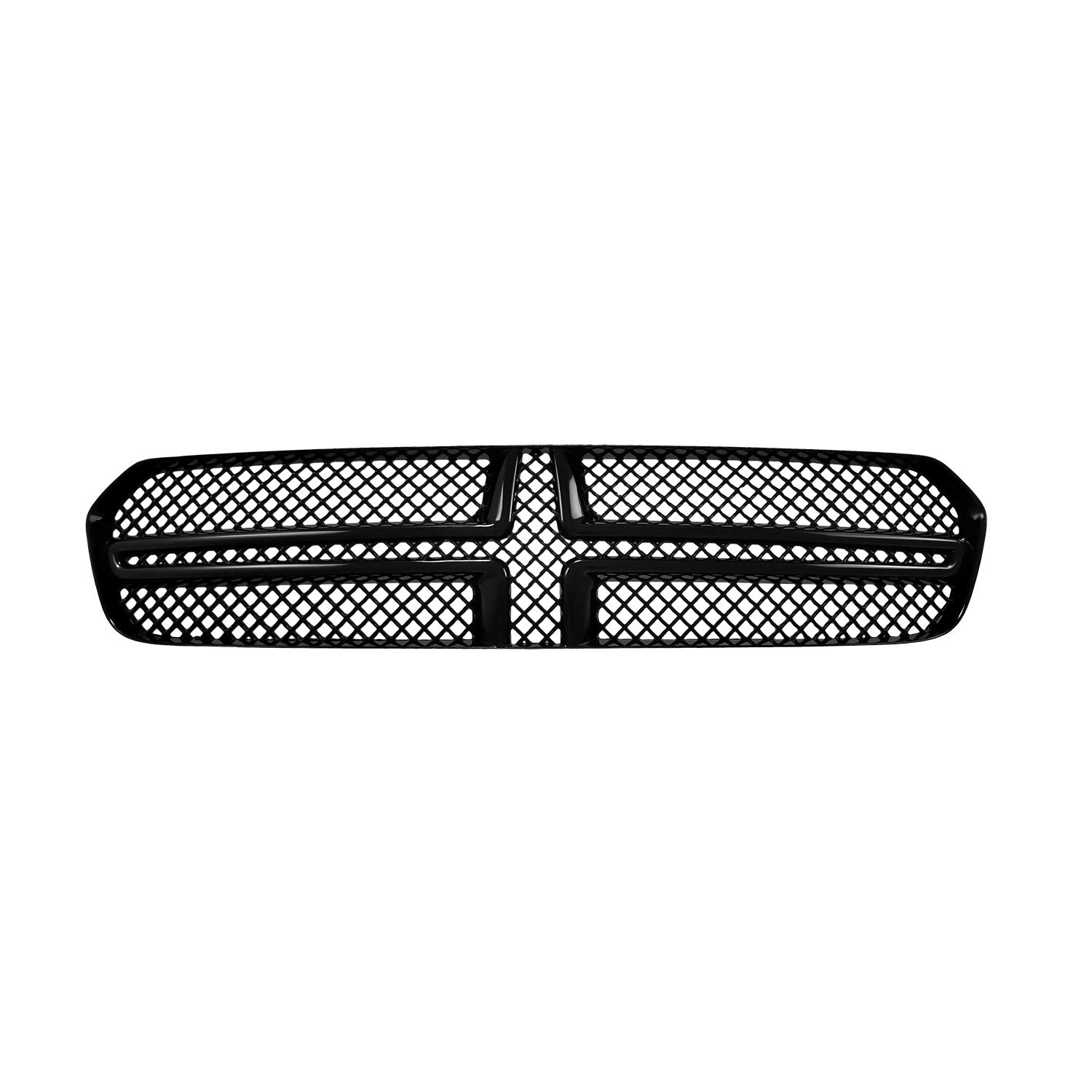 Gloss Black Grille Overlay for Dodge Durango 2014-2021 | Custom Front Grille Cover | Upgrade Your SUV's Style for Off-Road & Daily Driving