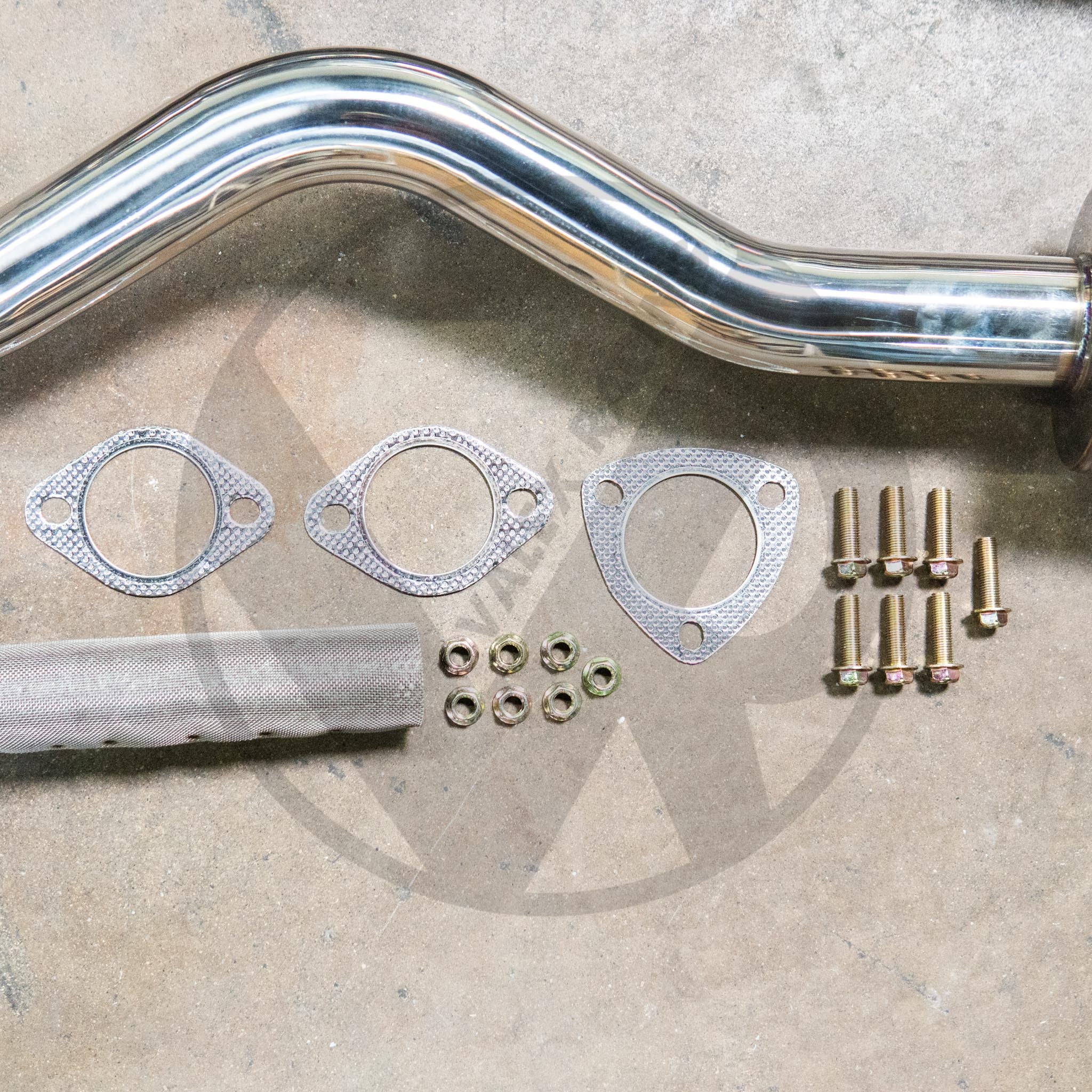 Blox Racing 2.5 Inch Cat Back Exhaust System for 2001-2005 Honda Civic Coupe - High Performance Stainless Steel Muffler for Enhanced Sound & Power - Perfect for Street Racing & Car Enthusiasts