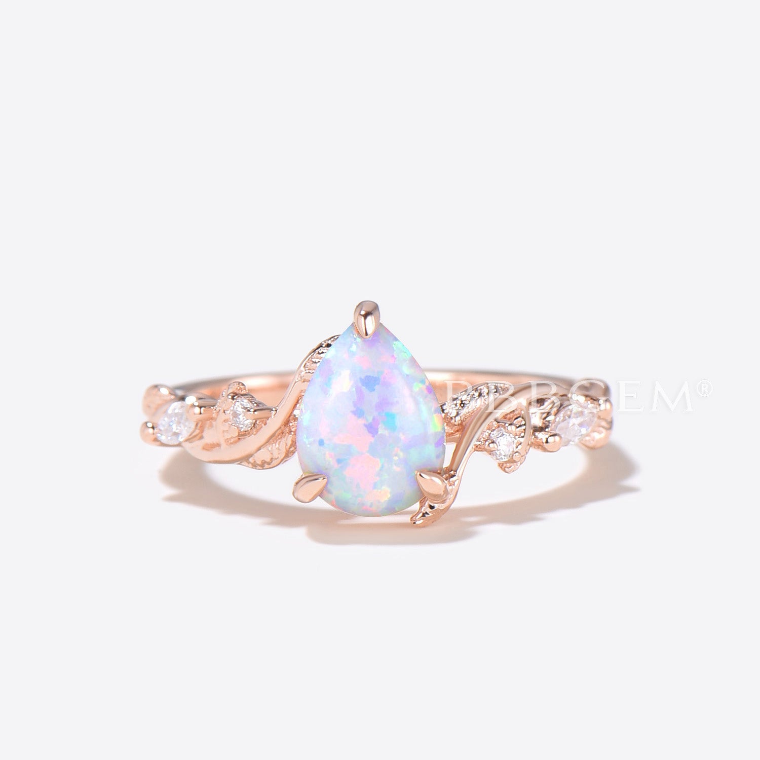 10k white gold