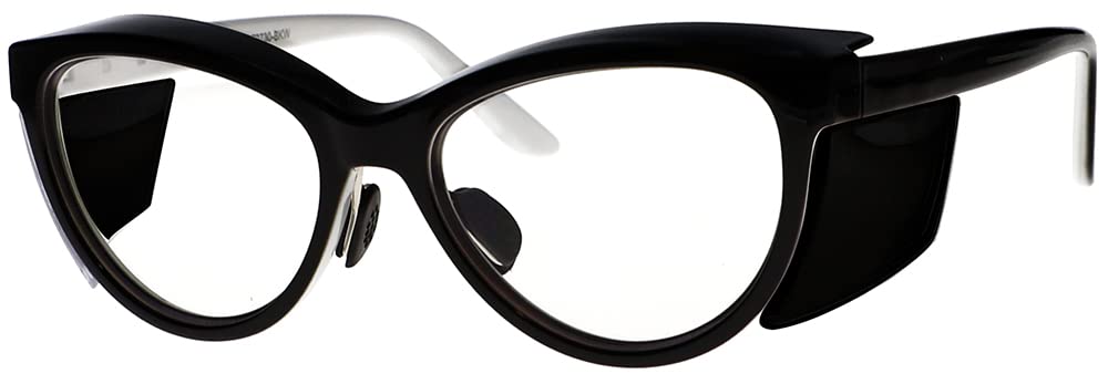 Stylish Cat Eye Women's Radiation Safety Glasses - 0.75mm Leaded Lenses for X-Ray Protection | Perfect for Dentists, Radiologists & Medical Professionals