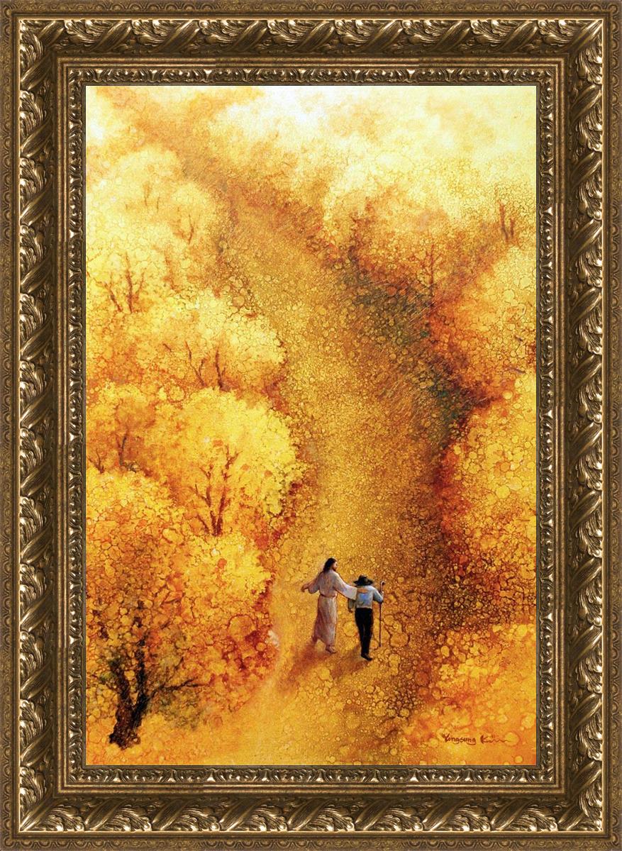 By Your Side - Heartwarming Art Print by Yongsung Kim - Perfect for Home Decor, Office Inspiration & Gift Giving