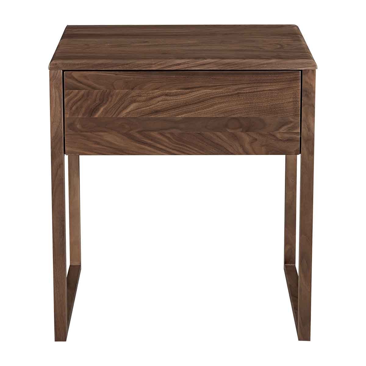 Modern Avalon Bedside Table with Drawer - Nightstand for Bedroom, Living Room, or Office - Compact Storage Solution with Sleek Design