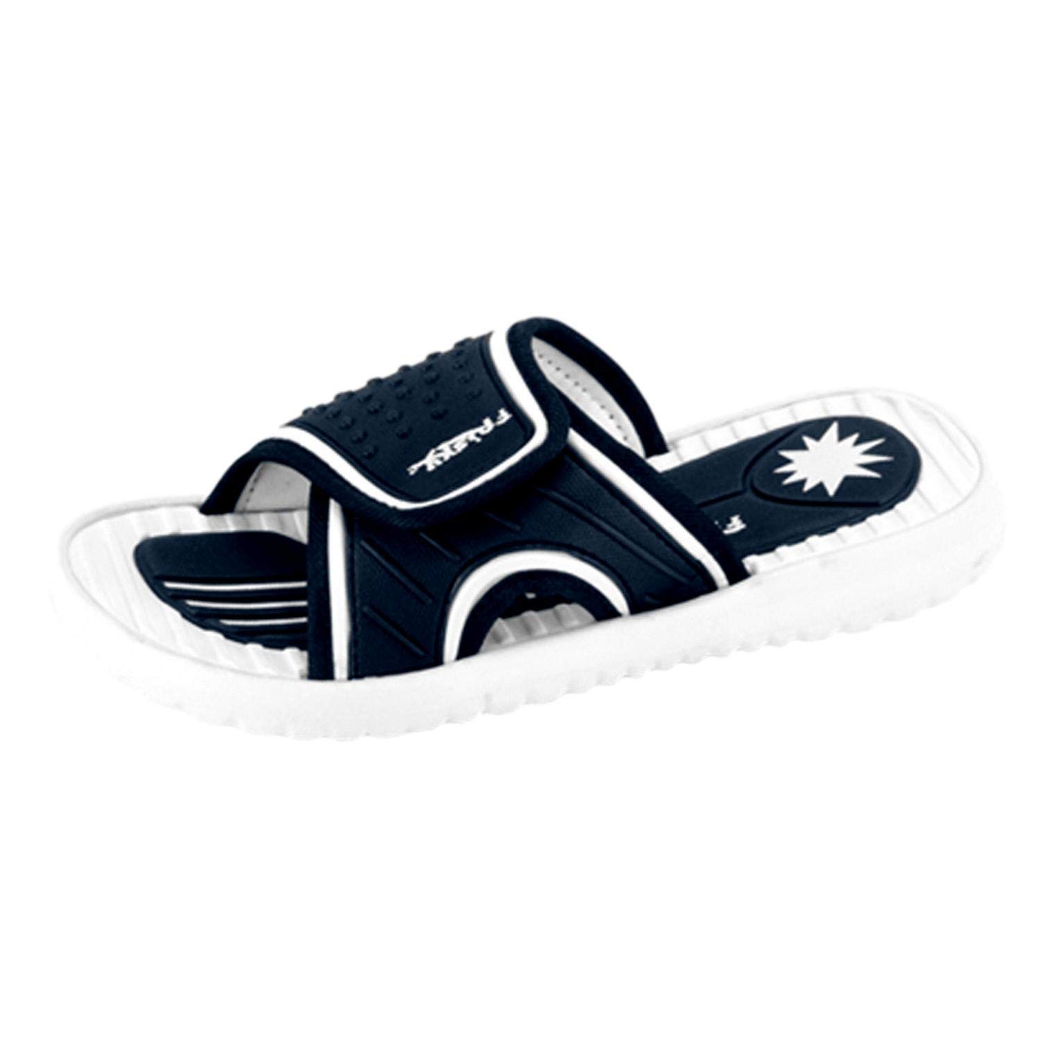 Boys' Velcro Slide Sandals - Comfortable Summer Casual Shoes for Teens - Perfect for Beach, Pool, and Outdoor Activities