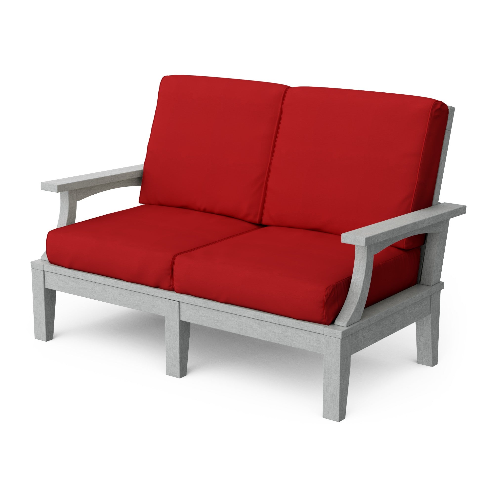 Heritage Deep Seating Love Seat - Comfortable Outdoor Patio Furniture for Garden, Poolside & Backyard Relaxation