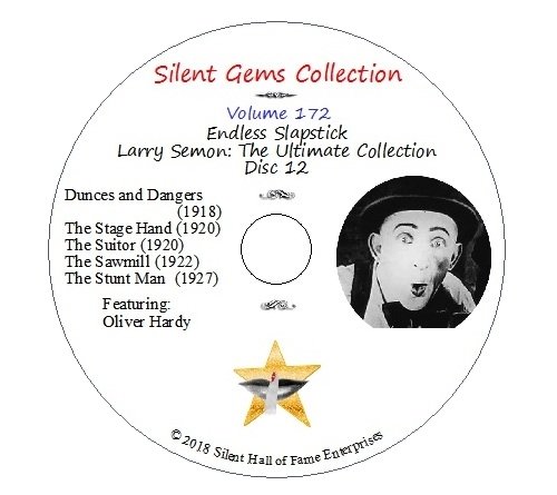 Larry Semon: The Ultimate Collection Disc 12 - Classic Silent Comedy DVD | Endless Slapstick Humor | Perfect for Movie Nights & Vintage Film Enthusiasts