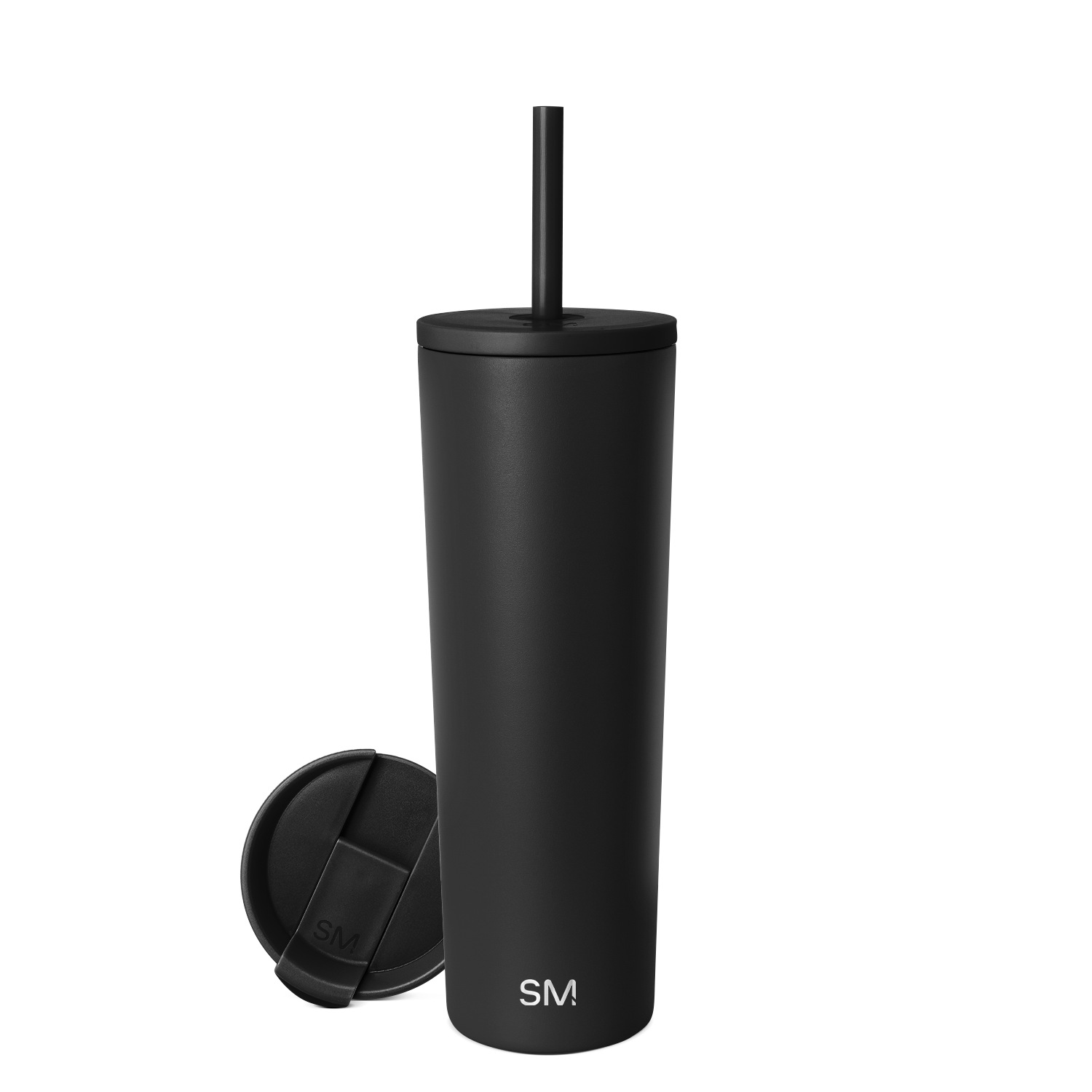 28Oz Classic Stainless Steel Tumbler with Lid & Straw - Vacuum Insulated Hot & Cold Water Bottle - Perfect for Coffee, Gym, Hiking and Office Use