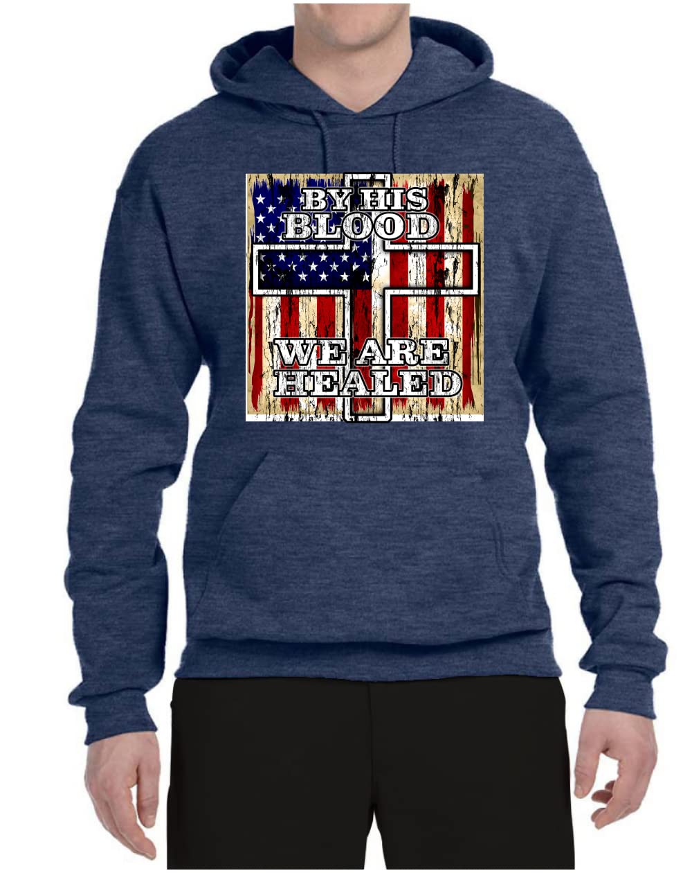 Wild Bobby Christian Graphic Hoodie - Unisex Inspirational Sweatshirt for Faith & Worship